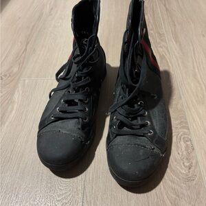Gucci Black High-Top Sneakers